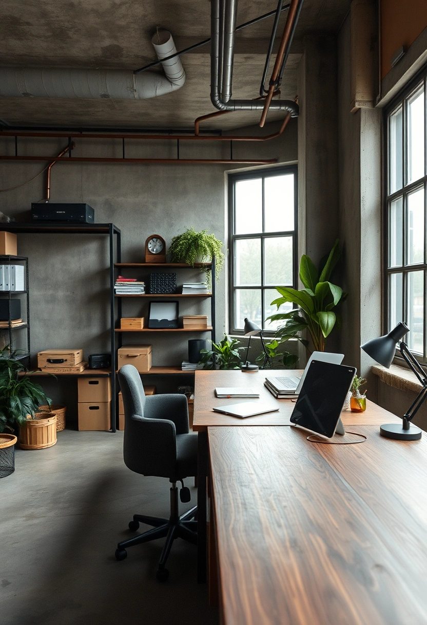 Moody home office ideas 2