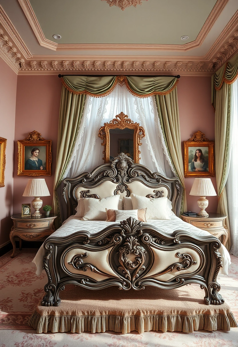 Moody vintage bedroom ideas 12