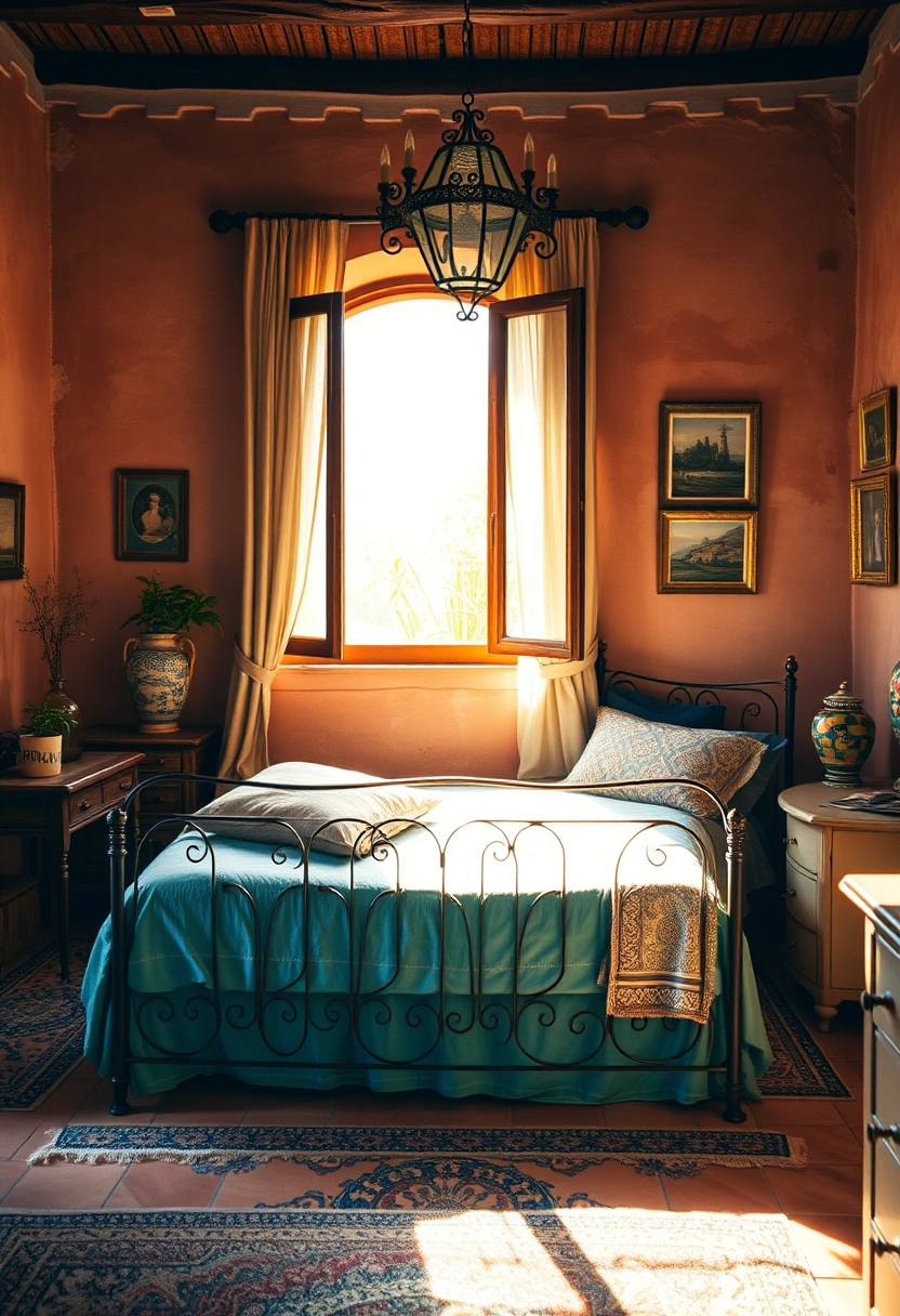 Moody vintage bedroom ideas 15