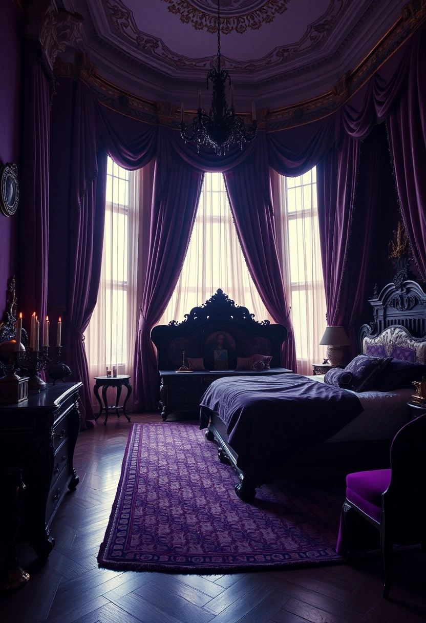 Moody vintage bedroom ideas 9