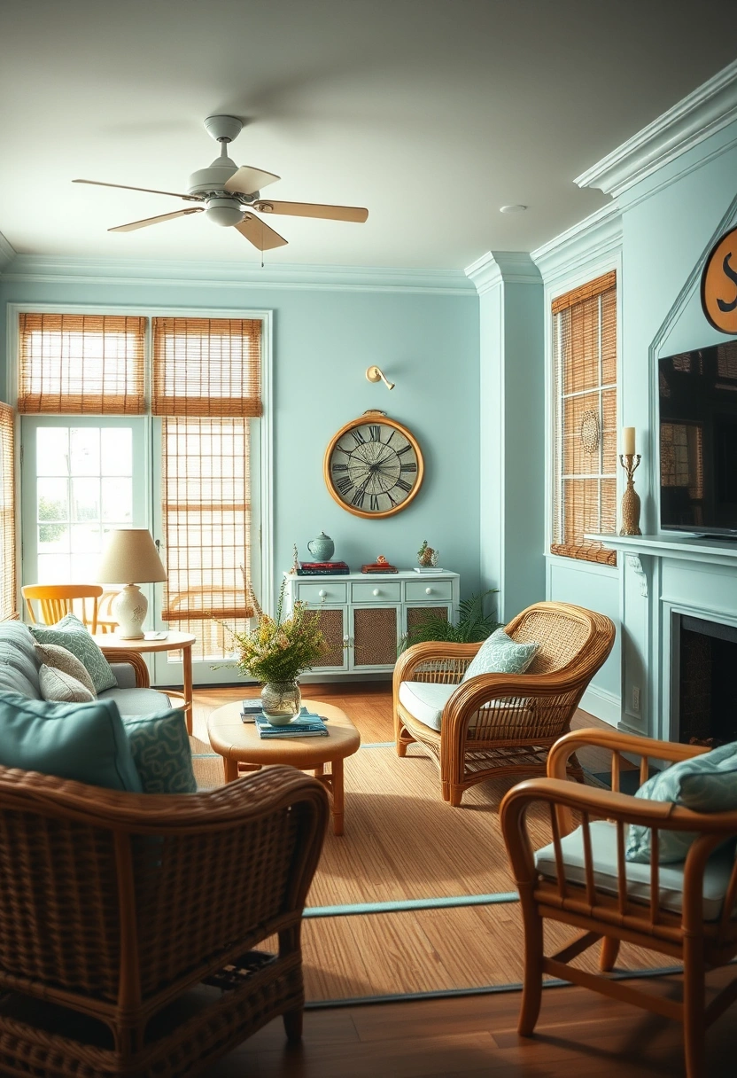 Moody vintage living room ideas 13