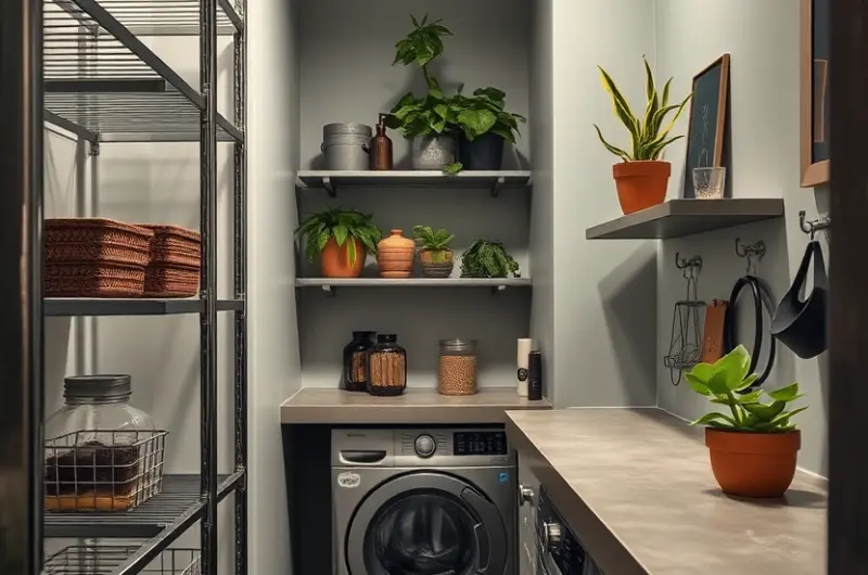 Narrow laundry room ideas 1