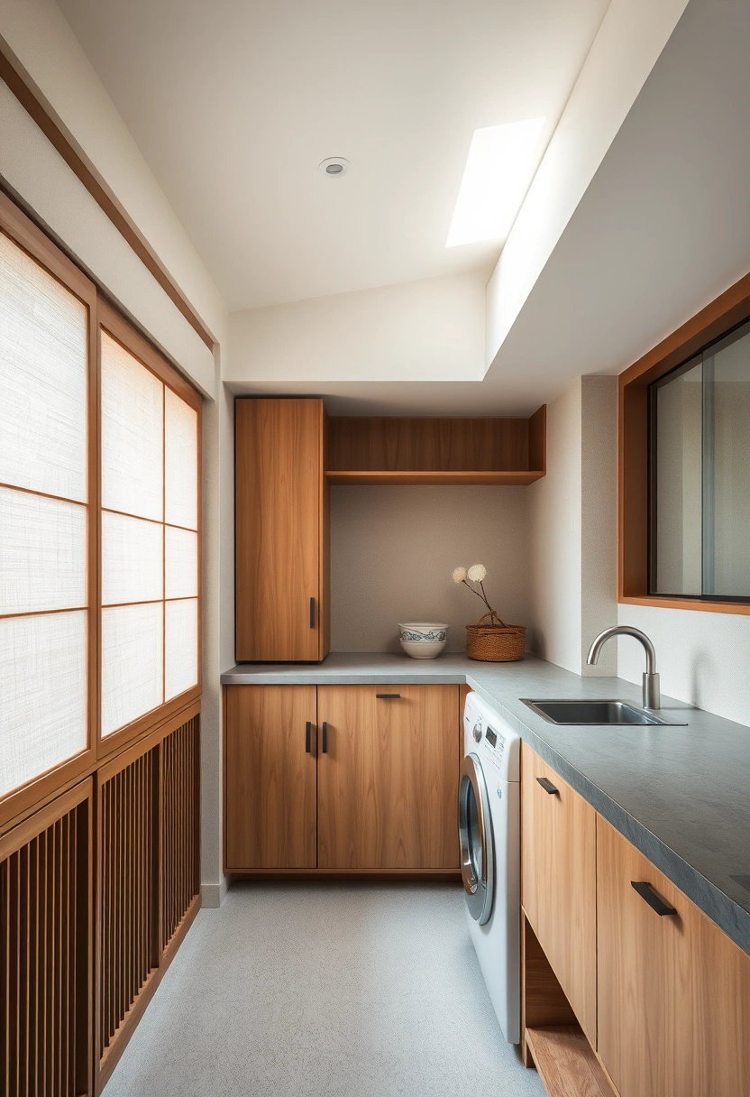 Narrow laundry room ideas 14