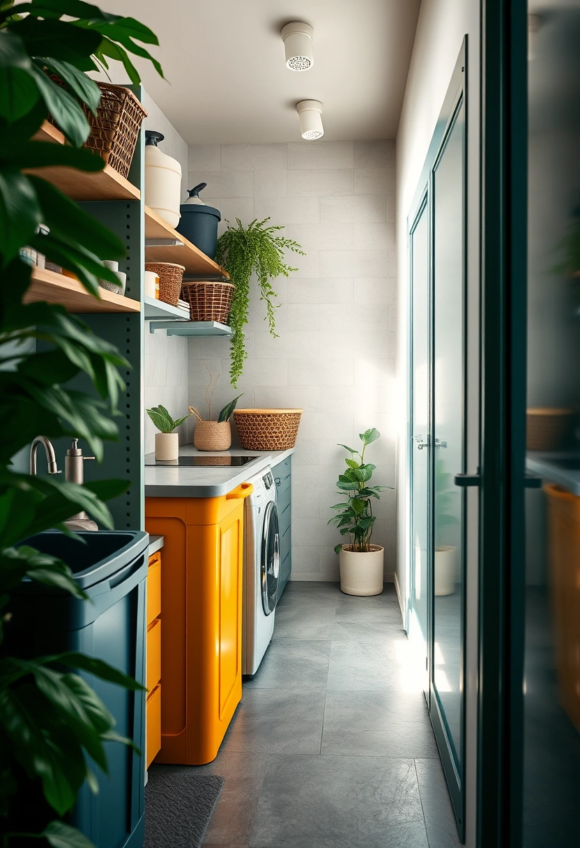 Narrow laundry room ideas 15