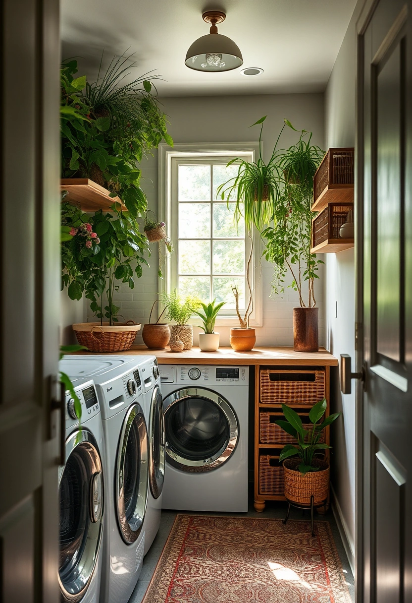 Narrow laundry room ideas 8