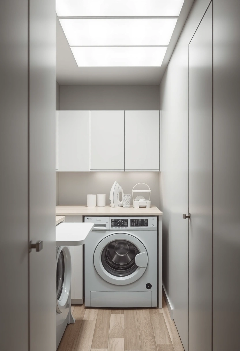 Narrow laundry room ideas 9