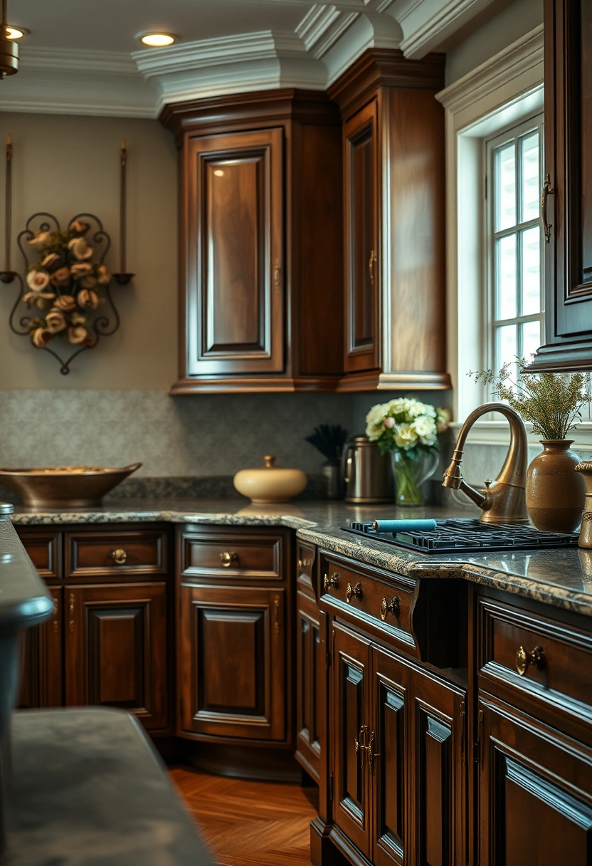 Natural wood kitchen cabinets ideas 18