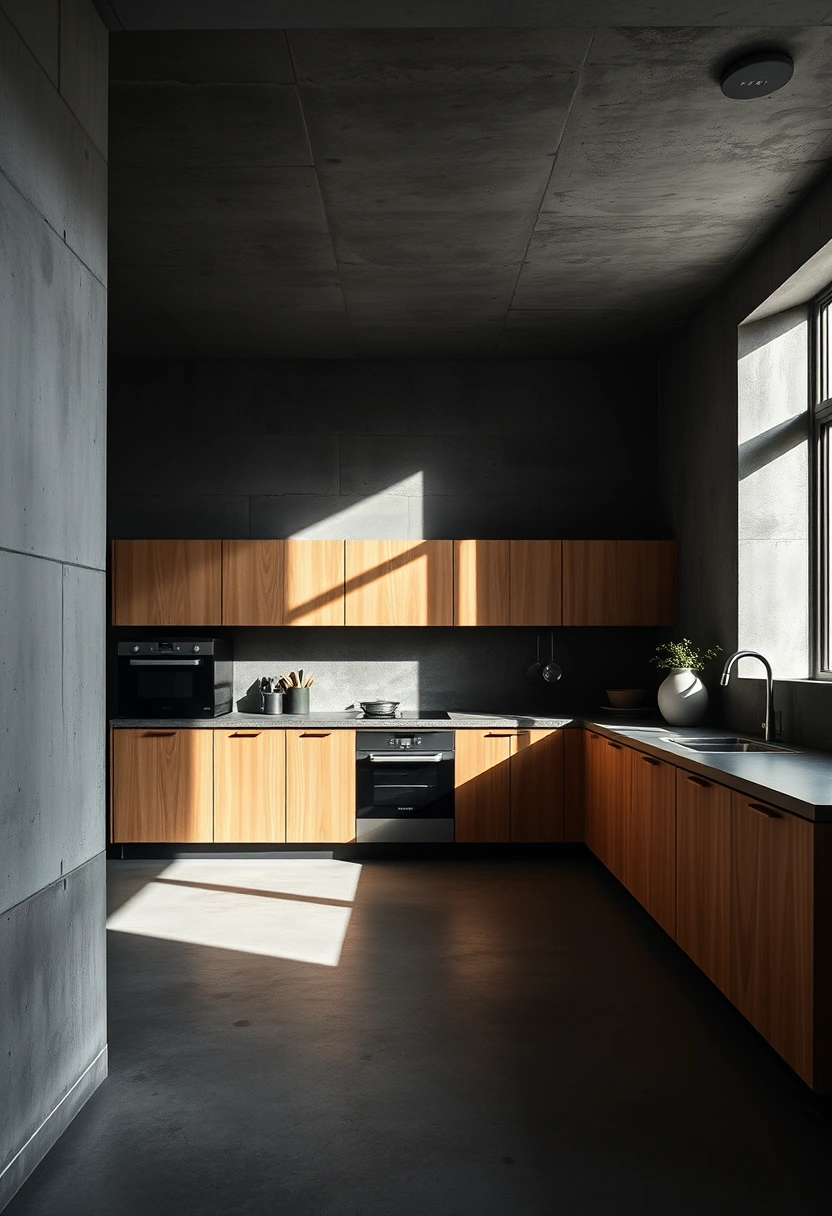 Natural wood kitchen cabinets ideas 20