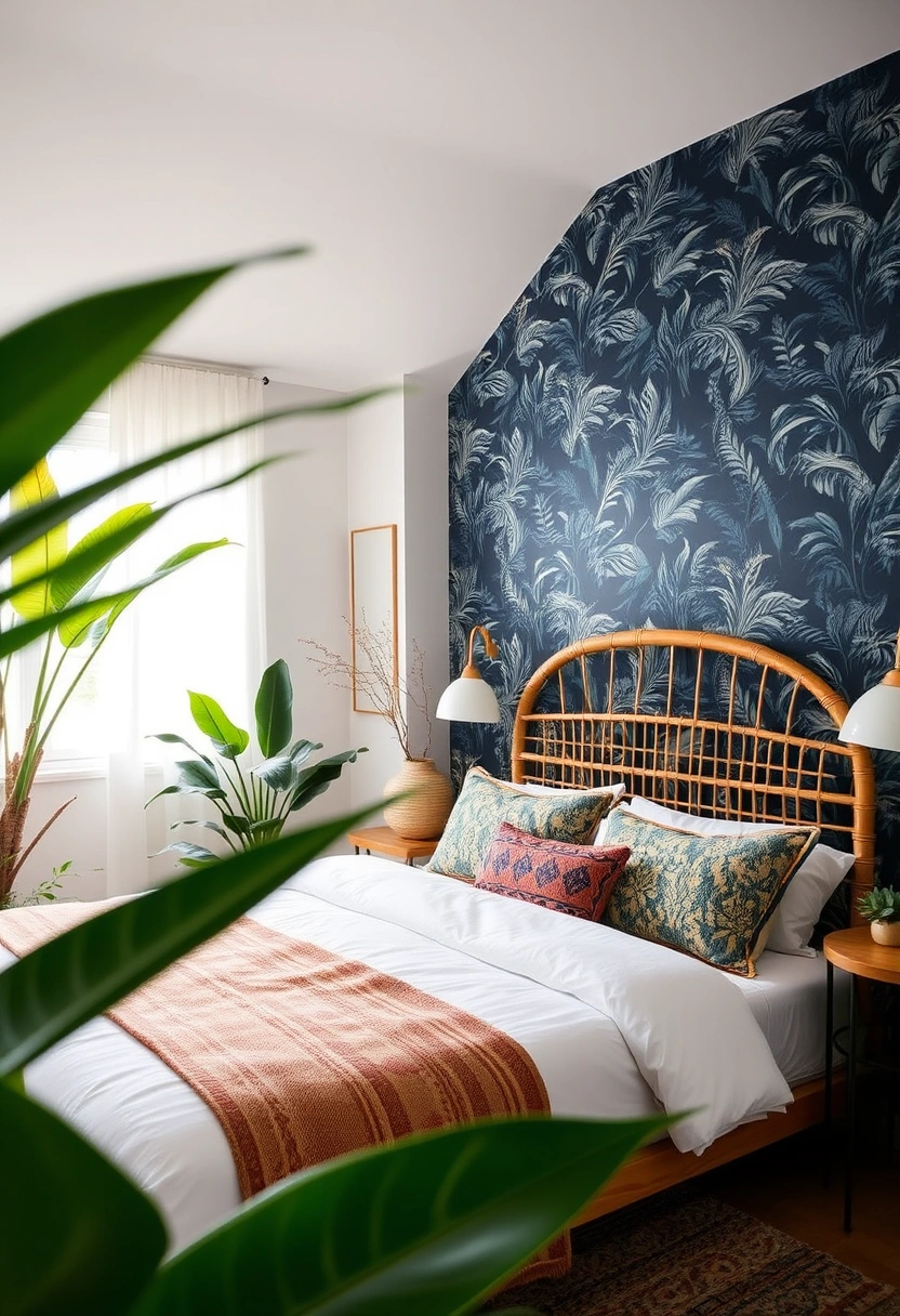 Navy blue bedroom ideas 12