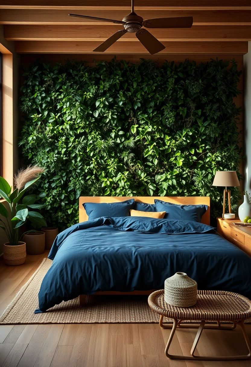 Navy blue bedroom ideas 14