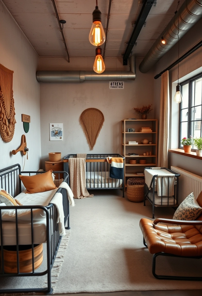 Neutral boho nursery ideas 11
