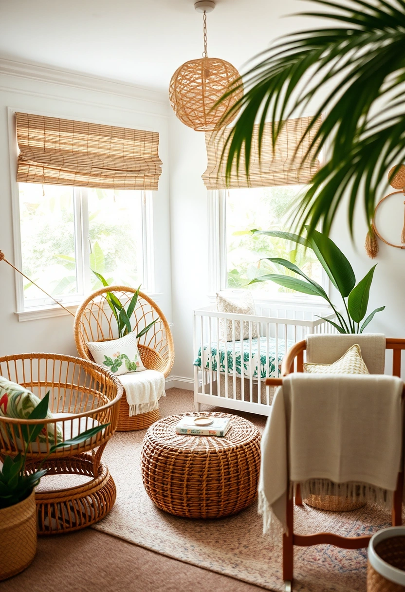 Neutral boho nursery ideas 13