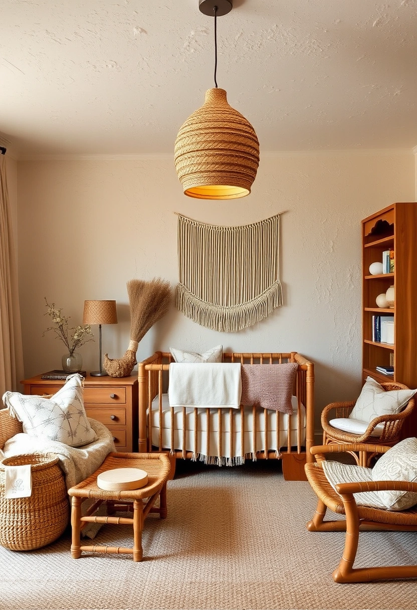 Neutral boho nursery ideas 2