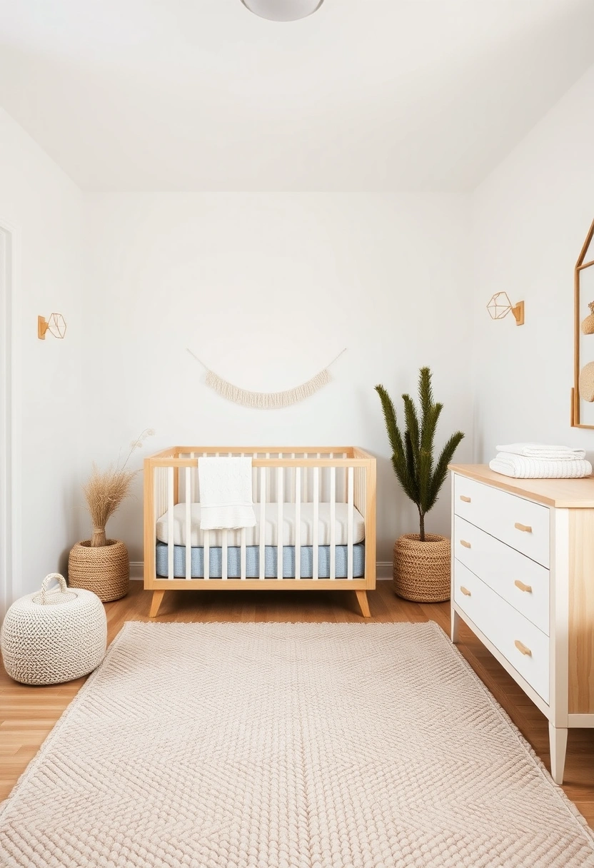 Neutral boho nursery ideas 4