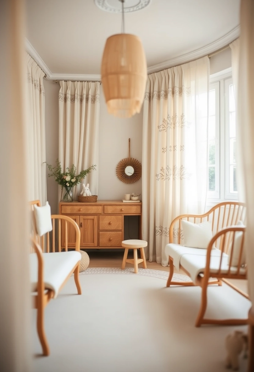 Neutral boho nursery ideas 7