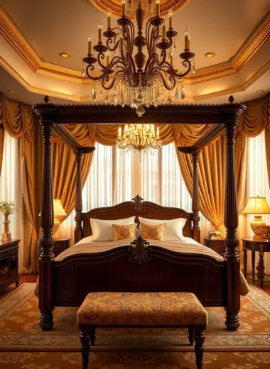 Old money bedroom ideas 1