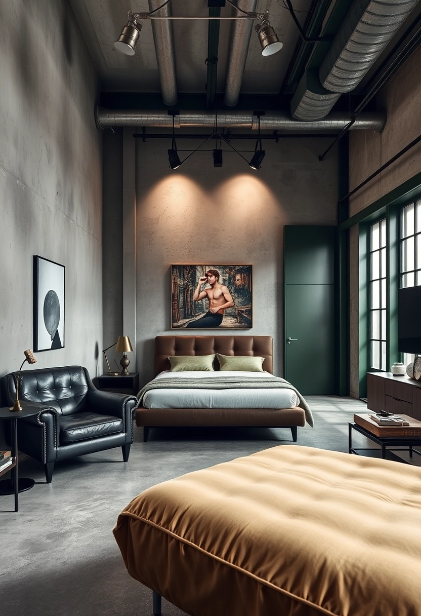 Olive green bedroom ideas 16