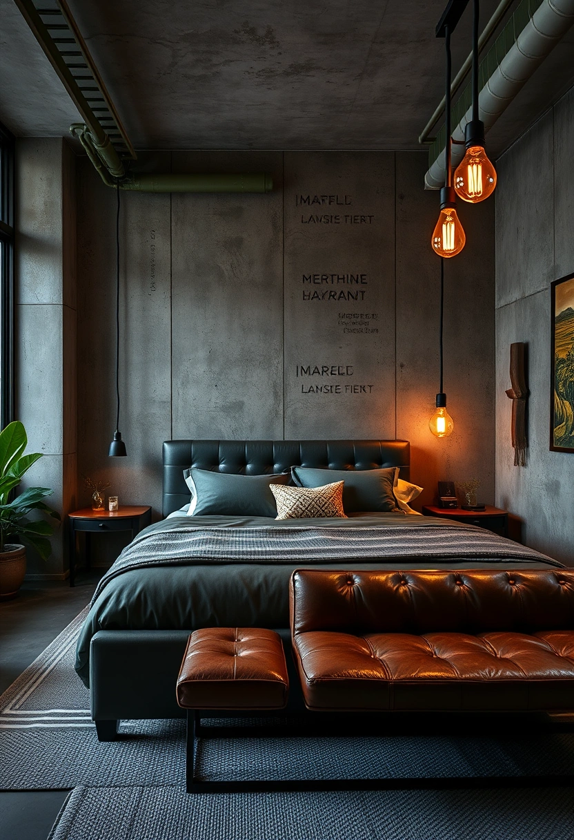 Olive green bedroom ideas 7