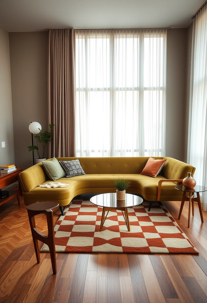 Olive green living room ideas 5