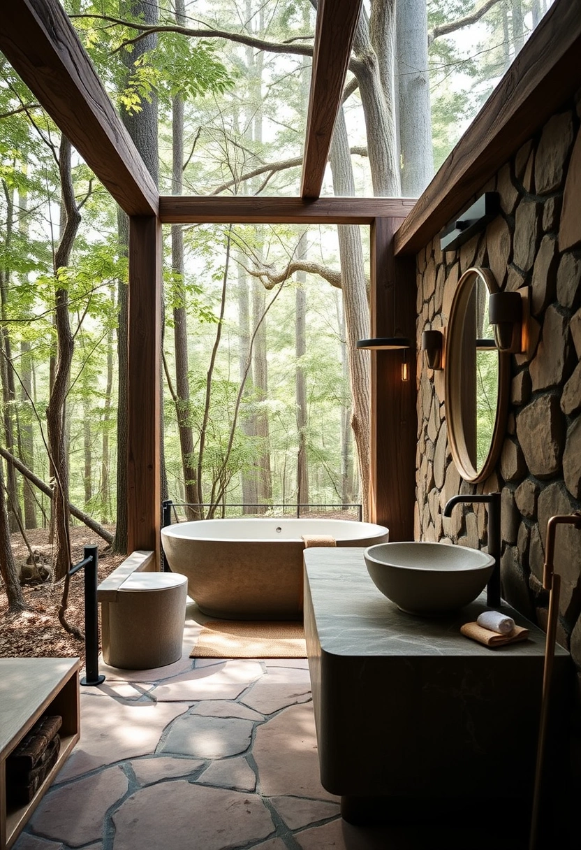 Outdoor bathroom ideas 12