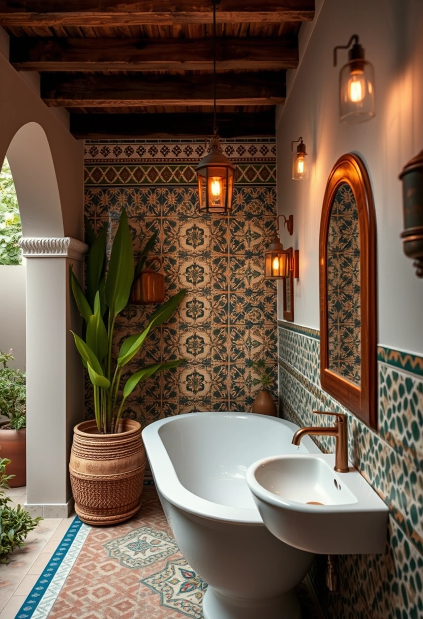 Outdoor bathroom ideas 19