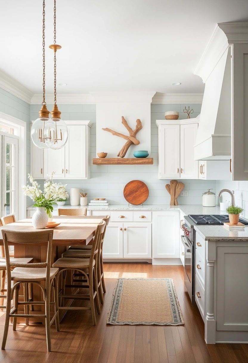 Pale blue kitchen ideas 15