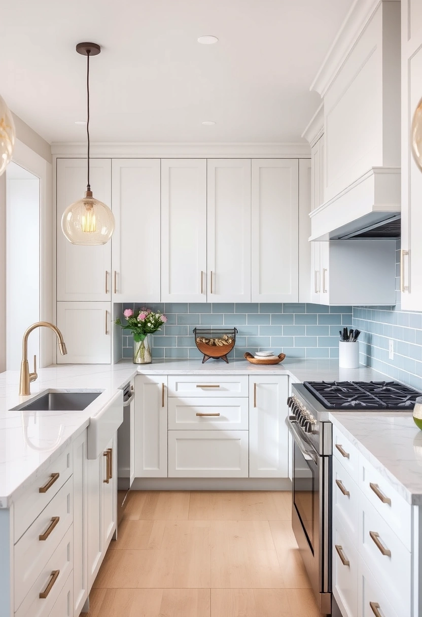 Pale blue kitchen ideas 2