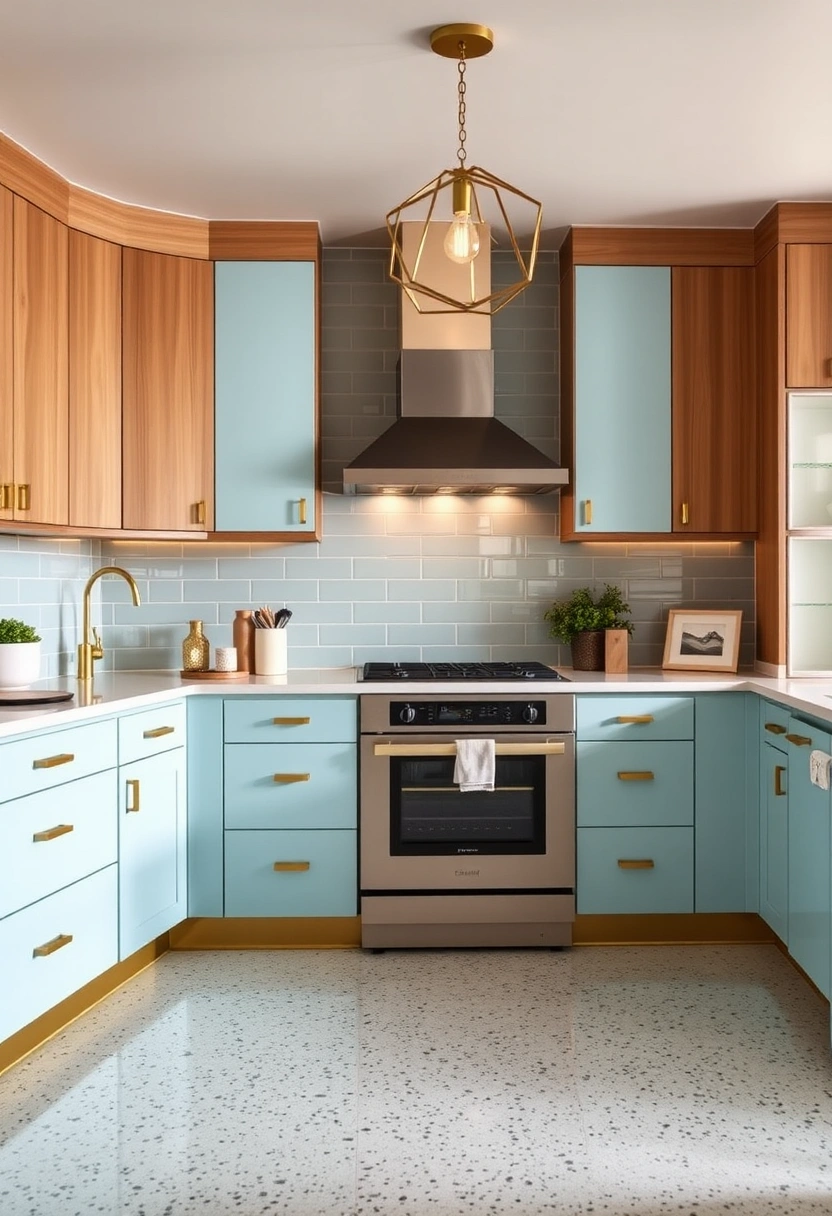 Pale blue kitchen ideas 4