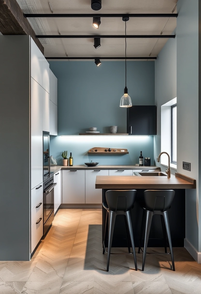 Pale blue kitchen ideas 5