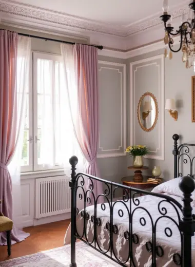 Parisian bedroom ideas 1