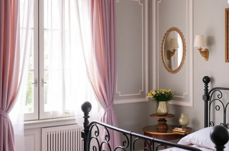 Parisian bedroom ideas 1
