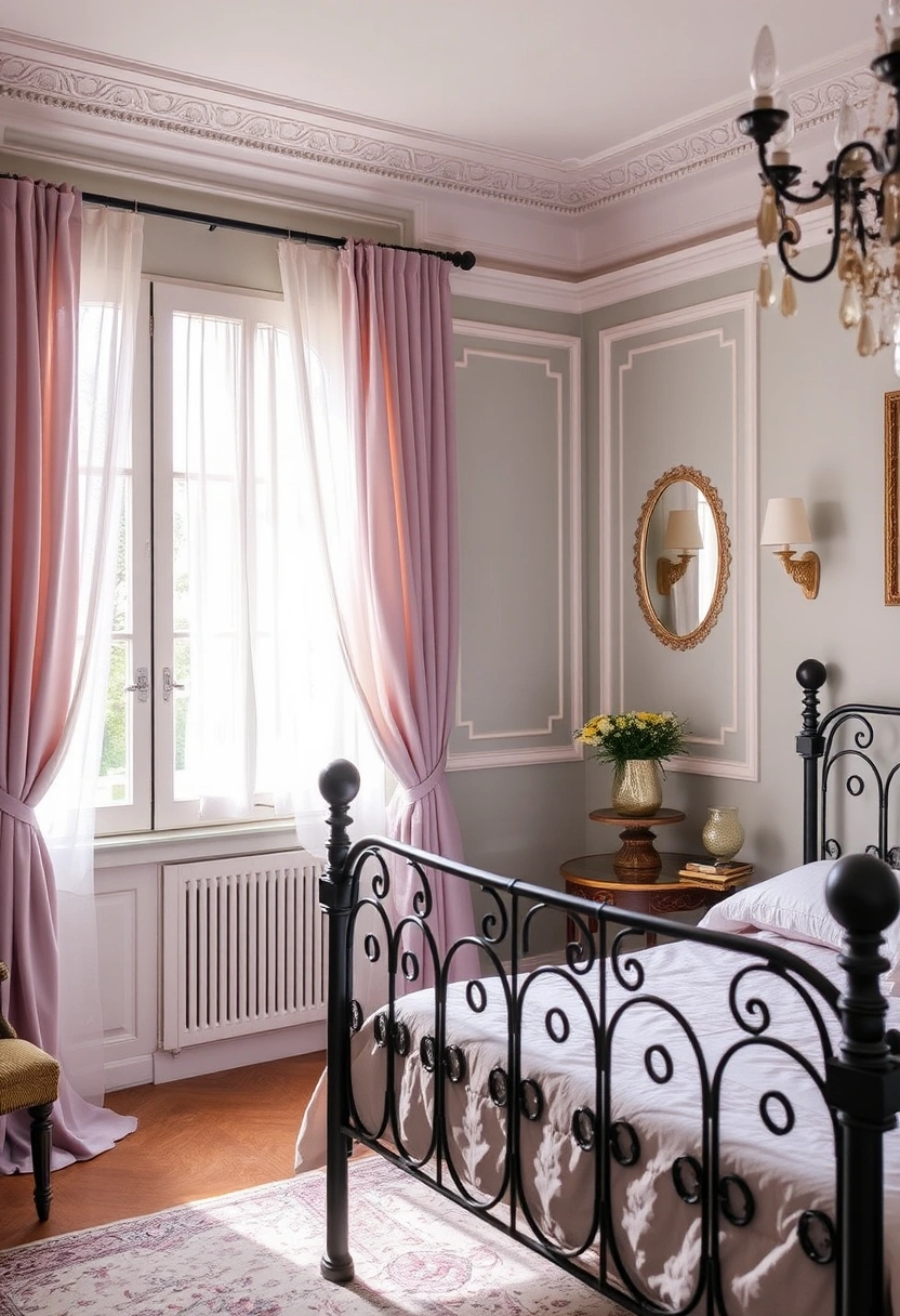 Parisian bedroom ideas 1