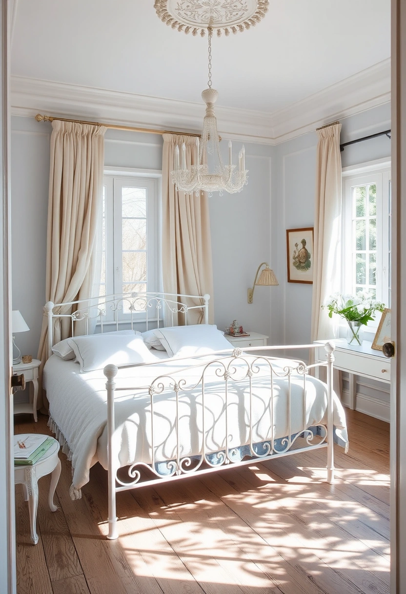 Parisian bedroom ideas 8