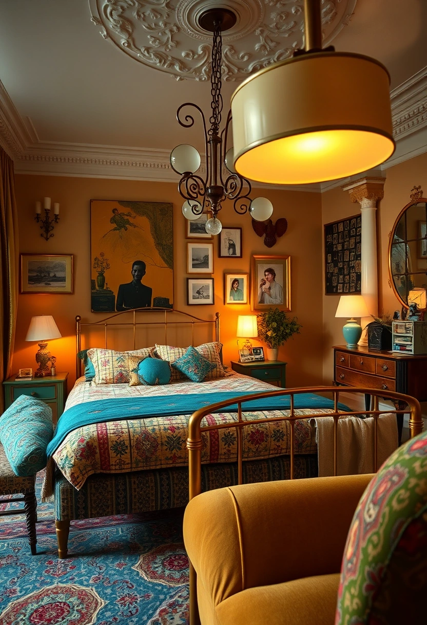Parisian bedroom ideas 9