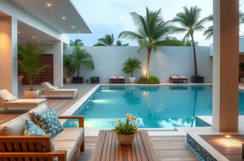 Pool area decor ideas 1