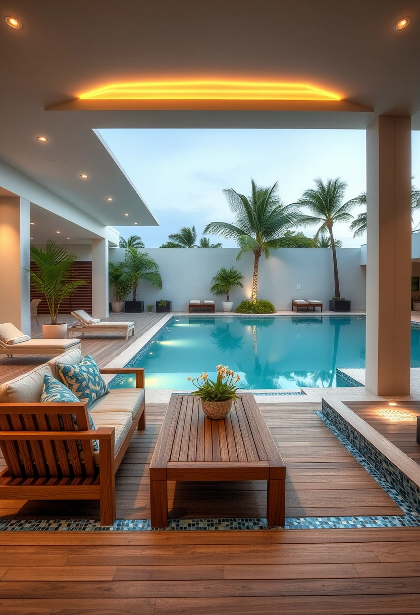 Pool area decor ideas 1