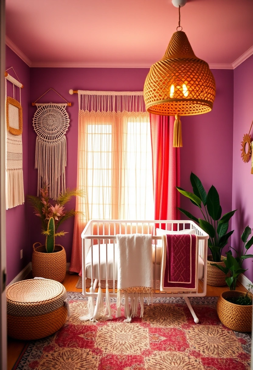 Purple nursery ideas 3