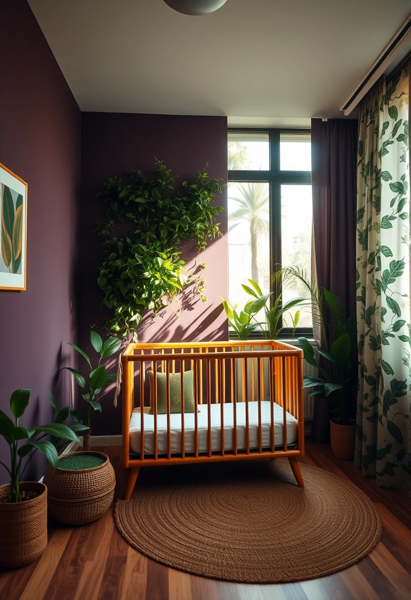 Purple nursery ideas 7
