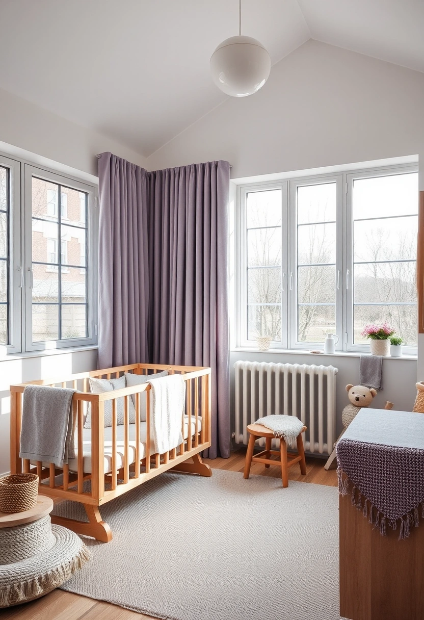 Purple nursery ideas 9