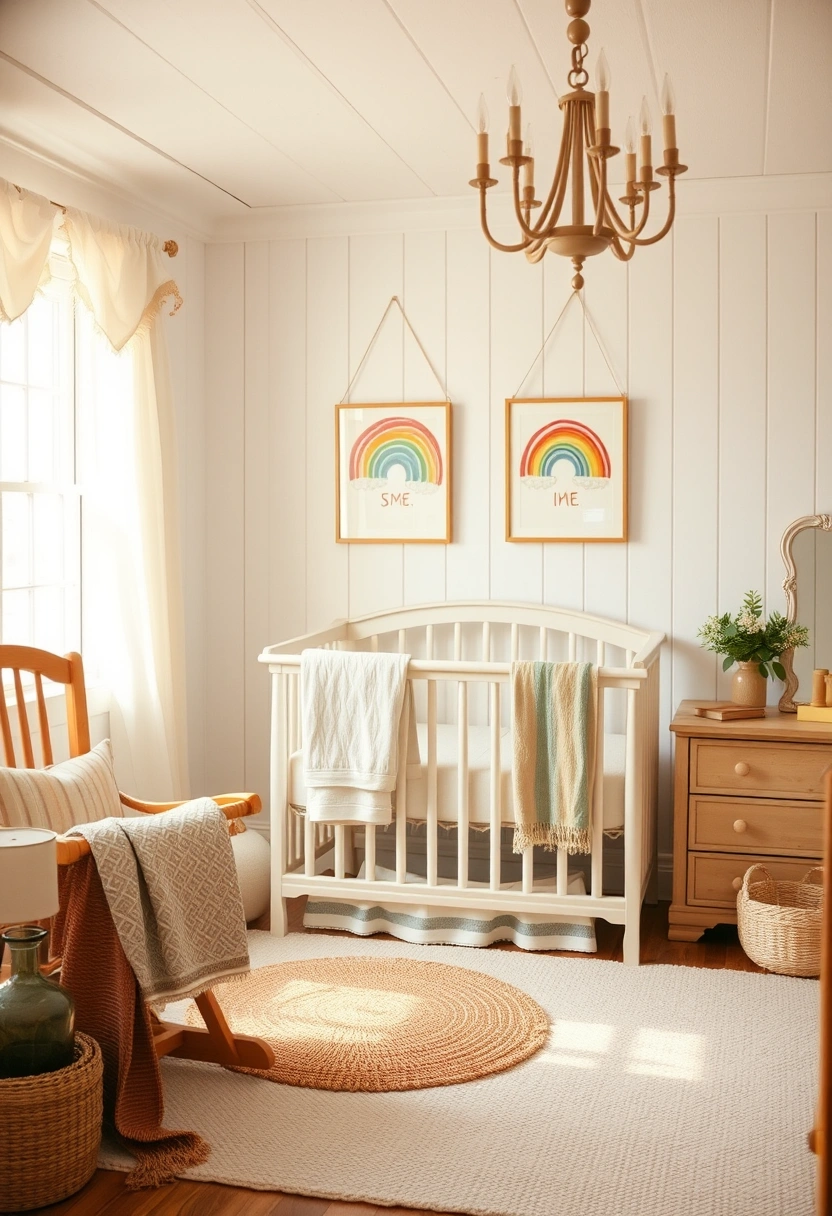Rainbow nursery ideas 11