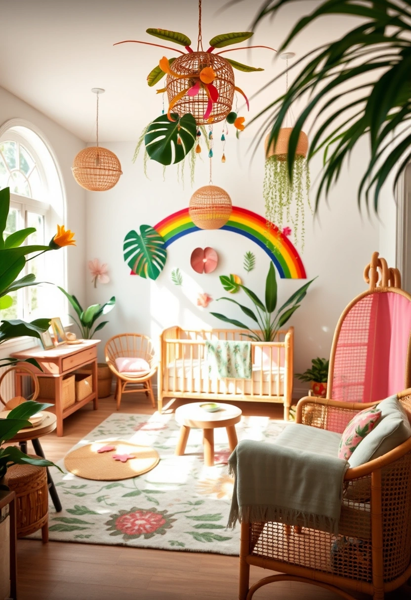 Rainbow nursery ideas 18