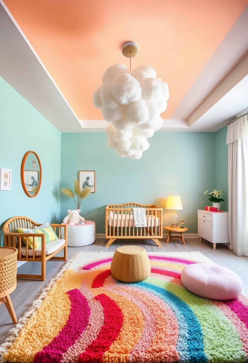 Rainbow nursery ideas 2
