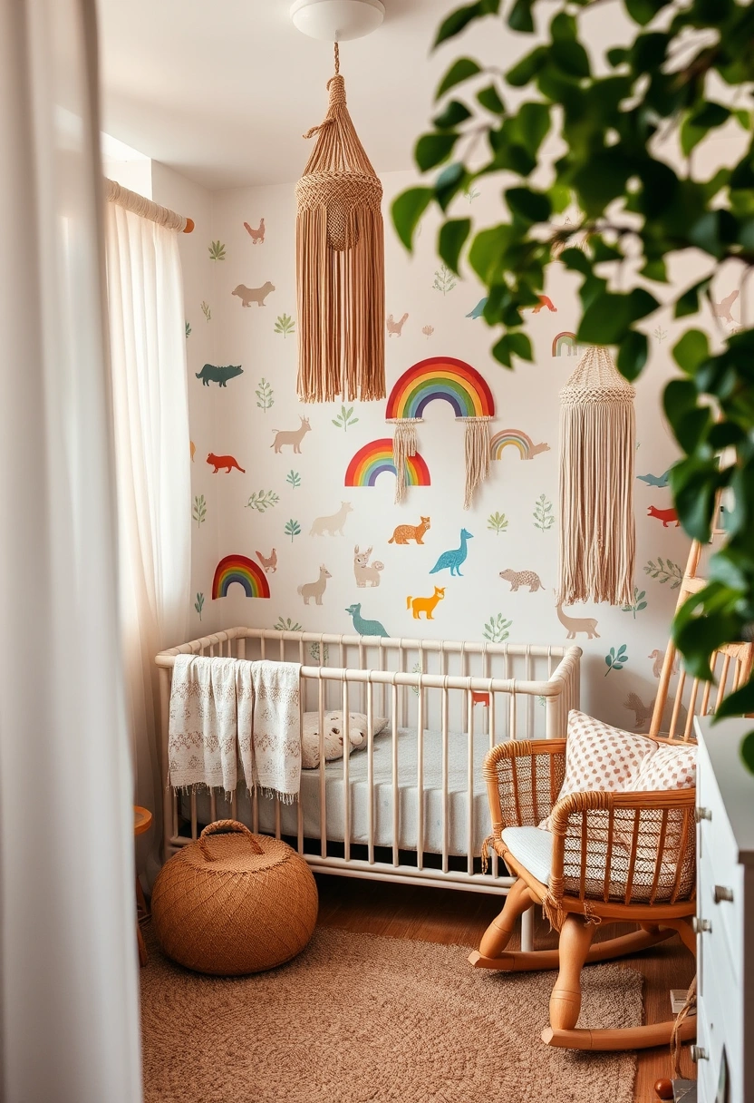 Rainbow nursery ideas 20