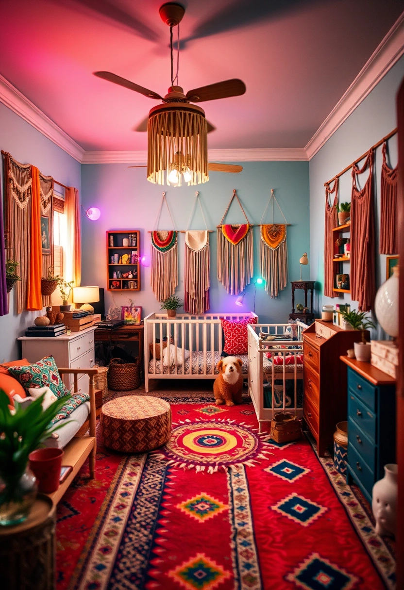 Rainbow nursery ideas 9