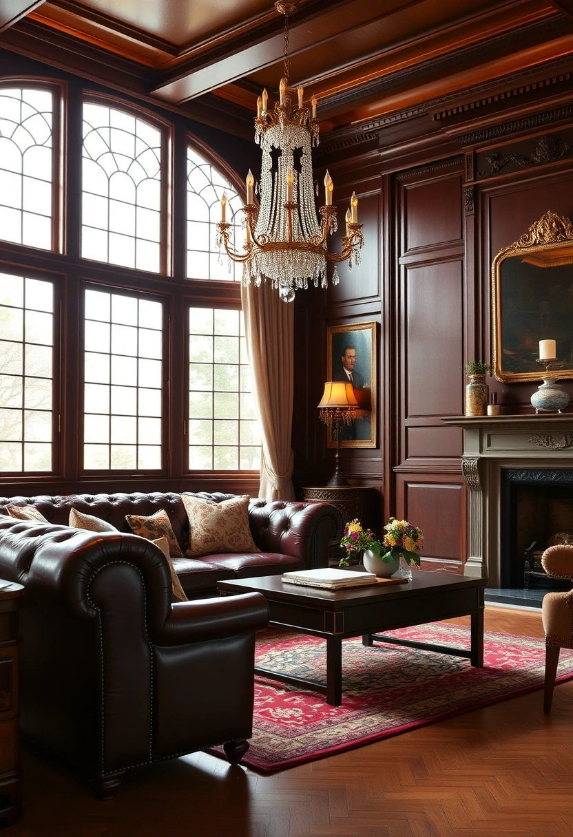 Red couch living room ideas 20