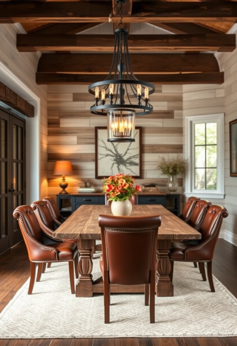 Rustic dining room ideas 1