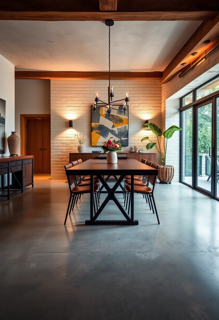 Rustic dining room ideas 13