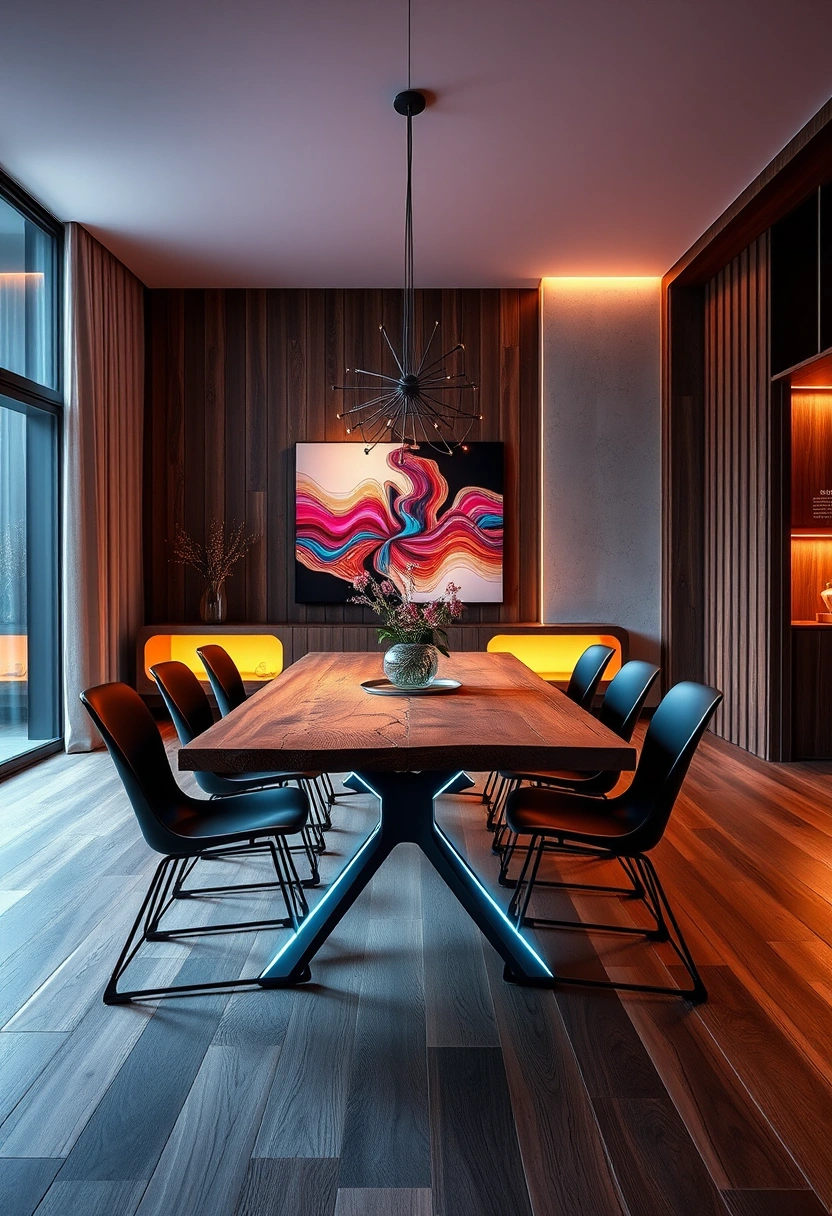 Rustic dining room ideas 19