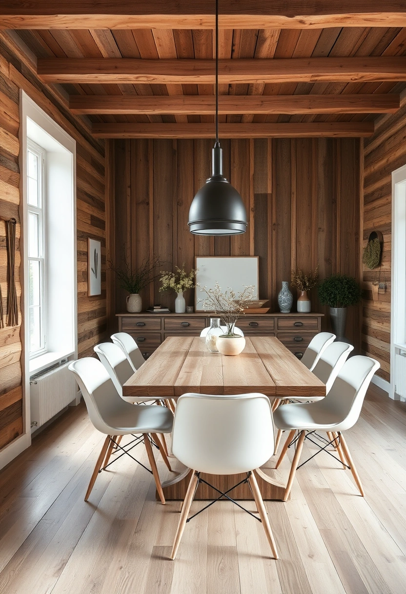 Rustic dining room ideas 7