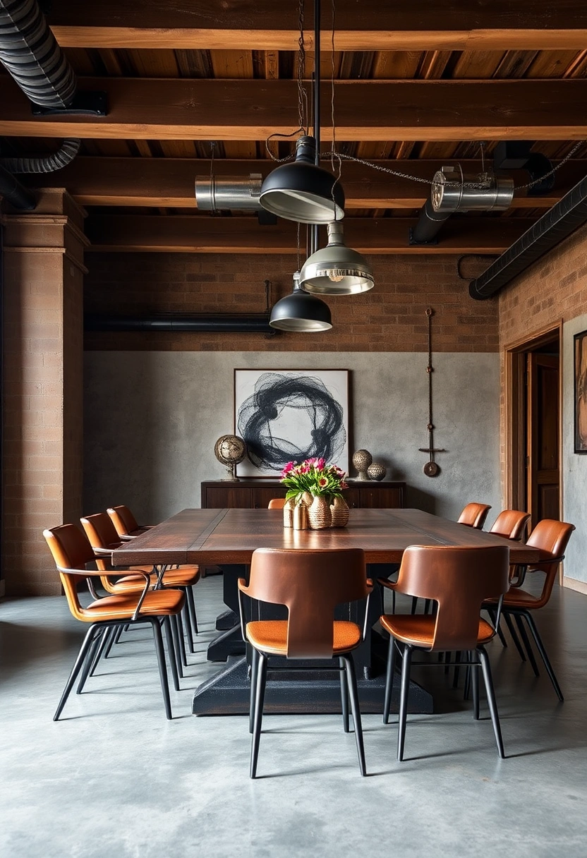 Rustic dining room ideas 9